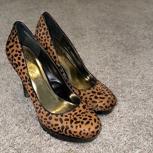 Cheetah Print Heels